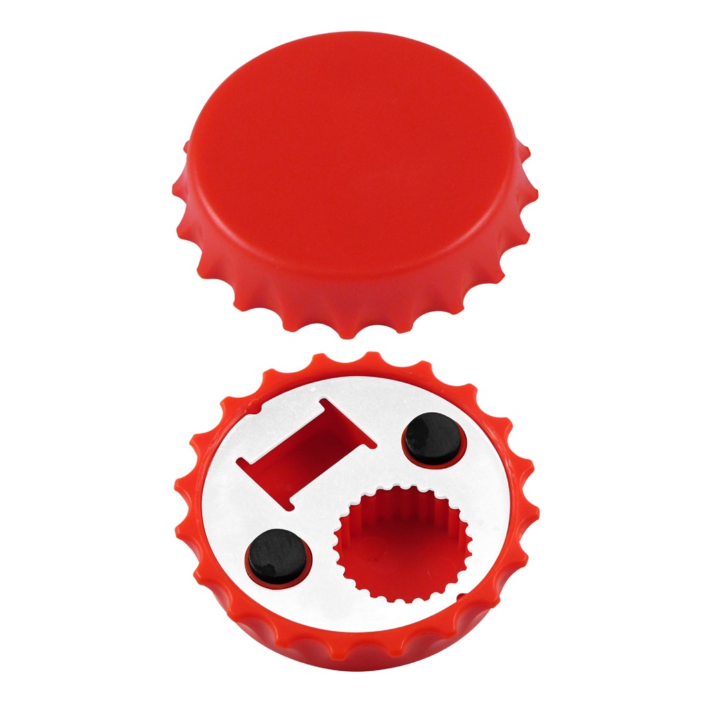 DESTAPADOR PLÁSTICO EN FORMA DE TAPA