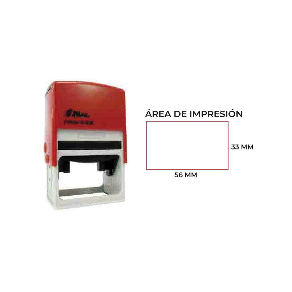 SELLO AUTOMÁTICO 33X56MM