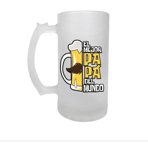 [PR-1195] JARRA CERVECERA DE VIDRIO 16OZ./500ML.