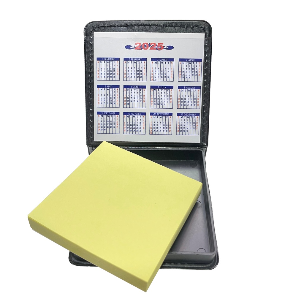 ORGANIZADOR DE POST IT CON CALENDARIO 9X9CM