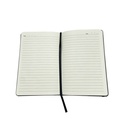 CUADERNO DE CUERINA CON  ELÁSTICO MED.  8" X 5"