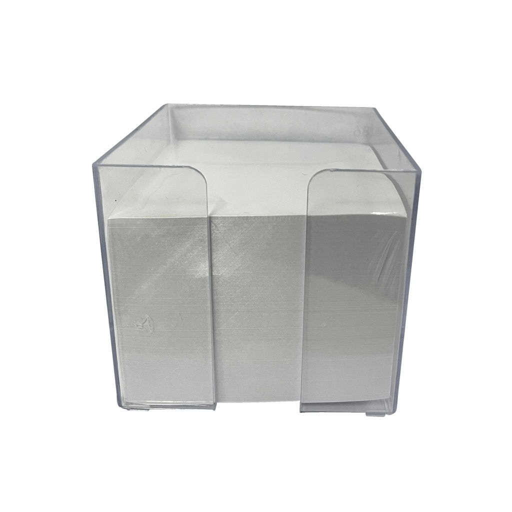 BLOCK NOTAS CON CAJA DE ACRÍLICO