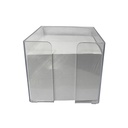 BLOCK NOTAS CON CAJA DE ACRÍLICO