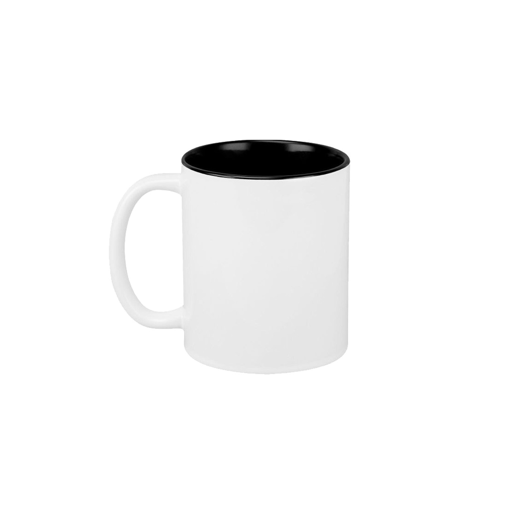 TAZA DE CERÁMICA CON INTERIOR DE COLOR 14 OZ