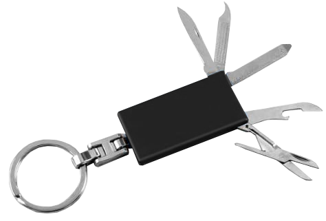 LLAVERO DE METAL MULTI-HERRAMIENTAS