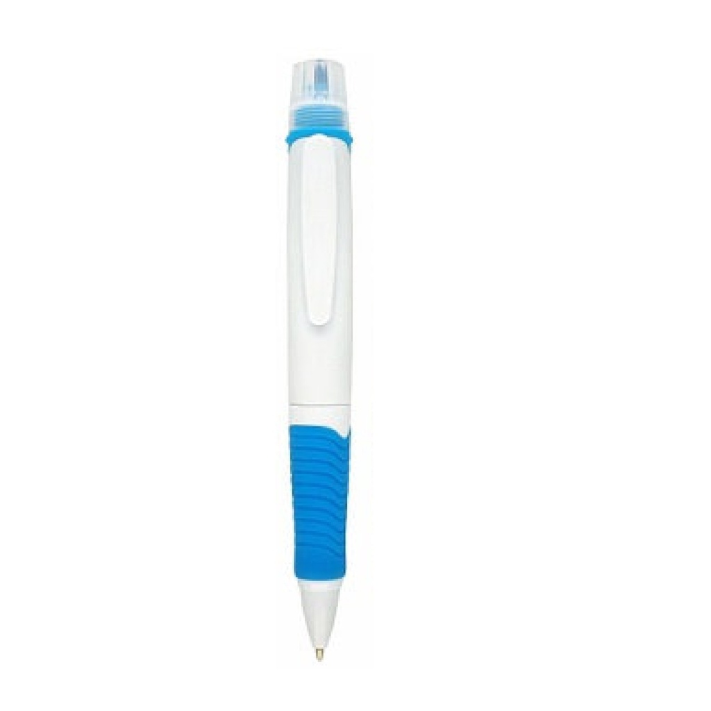 PLUMA RESALTADOR BLANCA