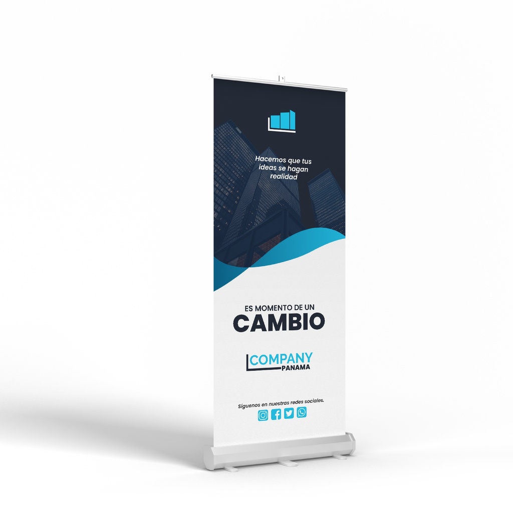 ROLL UP (PROMOCIONAL) 78X200 CM.