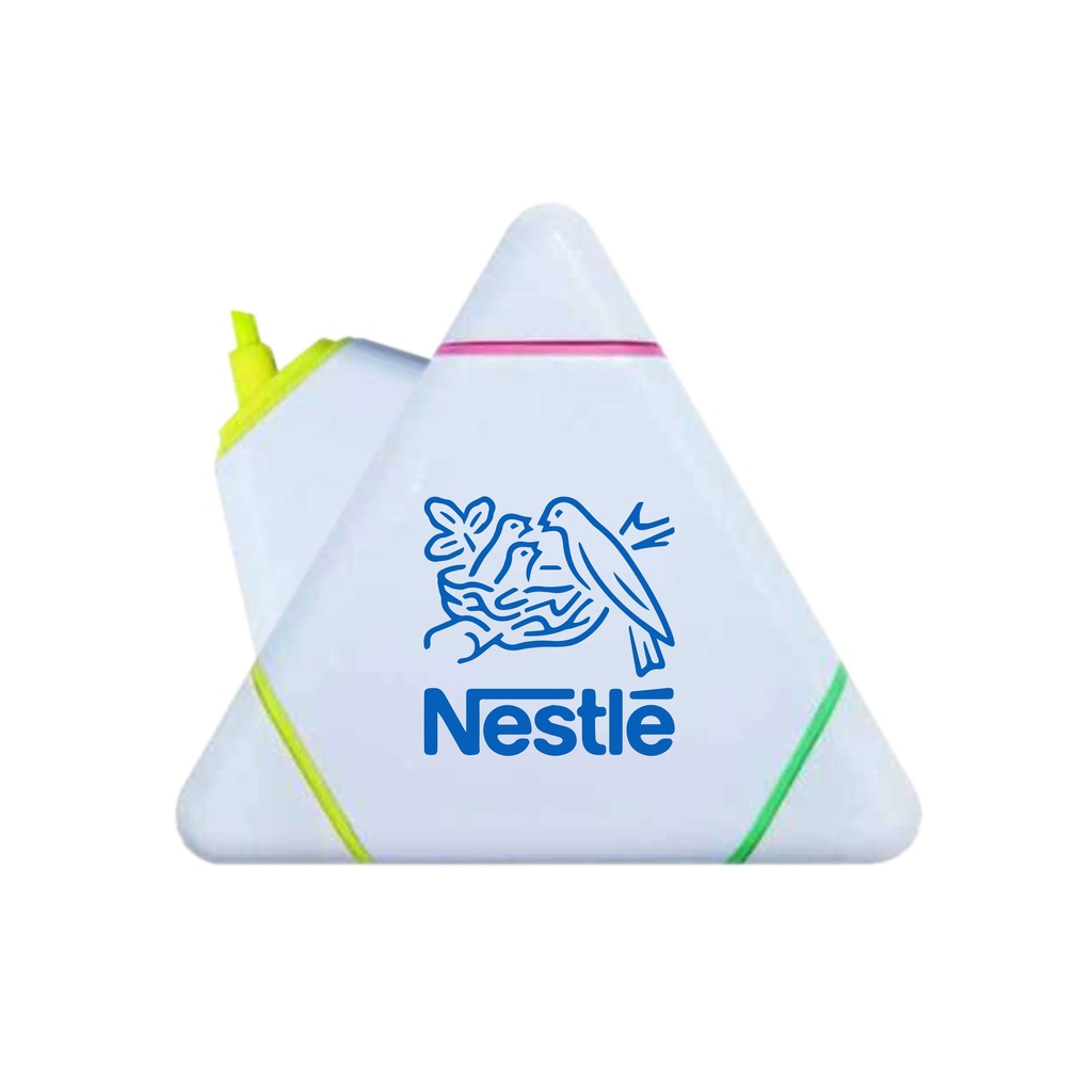 RESALTADOR TRIANGULAR 3 COLORES