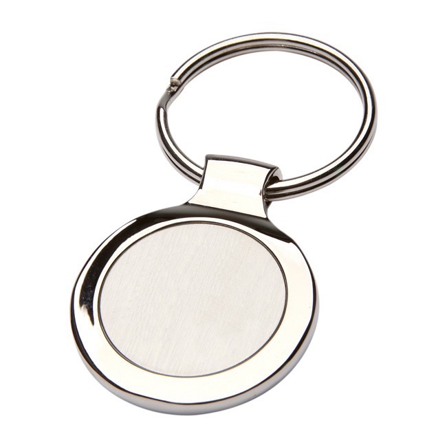 LLAVERO DE METAL PULIDO y BRILLANTE CON FORMA