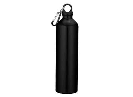 BOTELLA DE ALUMINIO CON TAPA ROSCA Y CLIP CARABINER 30OZ
