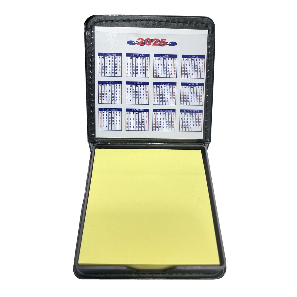 ORGANIZADOR DE POST IT CON CALENDARIO 9X9CM