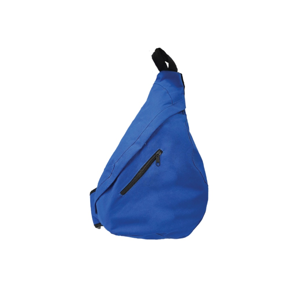 MOCHILA TRIANGULAR LAZO CRUZADO CON PORTACELULAR