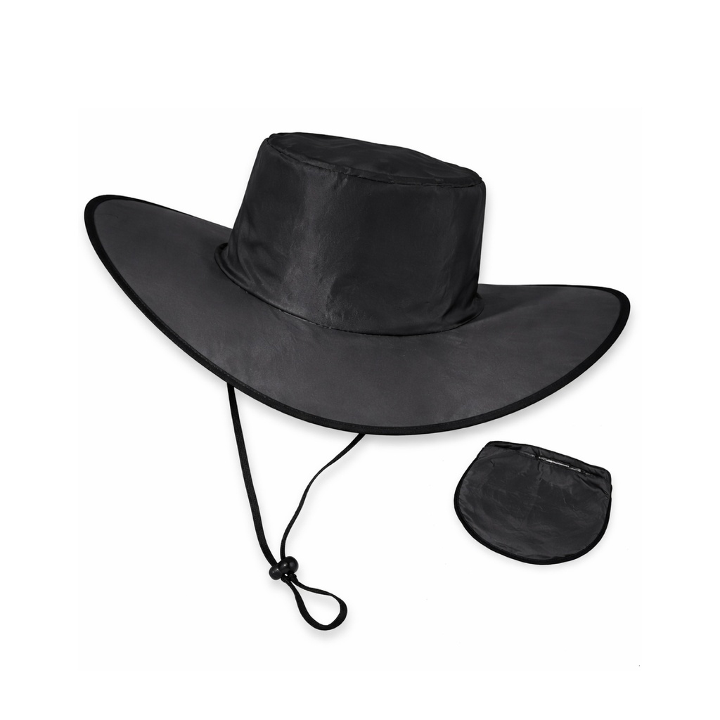 SOMBRERO COLAPSABLE CON CINTA PARA AJUSTAR