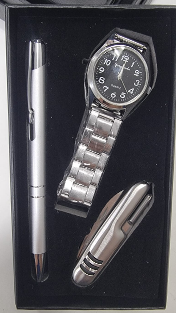 Set Regalo, Reloj, pluma y multiherramientas