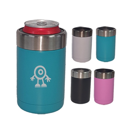 [PR-1011] PORTA LATA DE ACERO INOXIDABLE 12ONZ