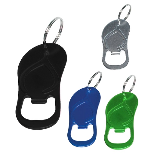 LLAVERO DE METAL TIPO SANDALIA