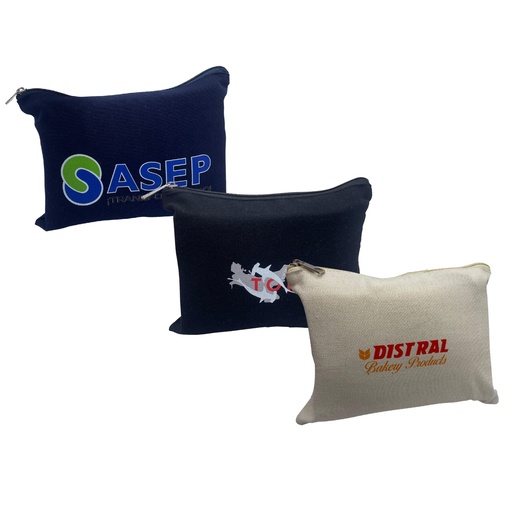 [PR-441] Neceser Algodón 9x7 pulgadas