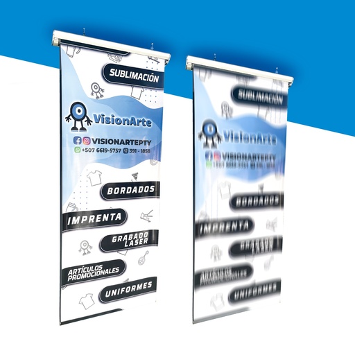 ROLL UP COLGANTE (33X80)