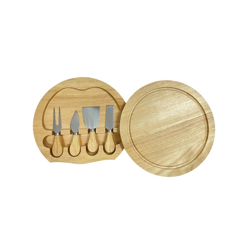 [PR-066] TABLA DE QUESOS (4 PIEZAS) 25CM