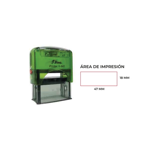 [PR-1356] SELLO AUTOMÁTICO 18X47MM