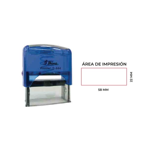 [PR-1358] SELLO AUTOMÁTICO 22X58MM
