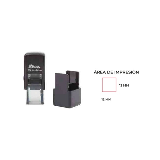 [PR-1366] SELLO AUTOMÁTICO 12X12MM