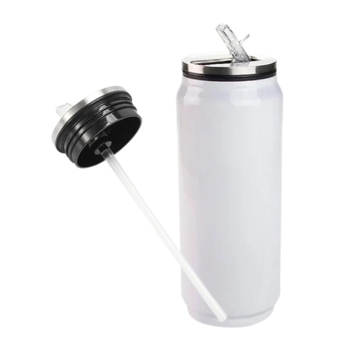 [SV-505-SUB] LATA BLANCA DE ACERO 850ML.